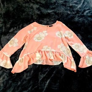 A.N.A chiffon 3/4 sleeve blouse